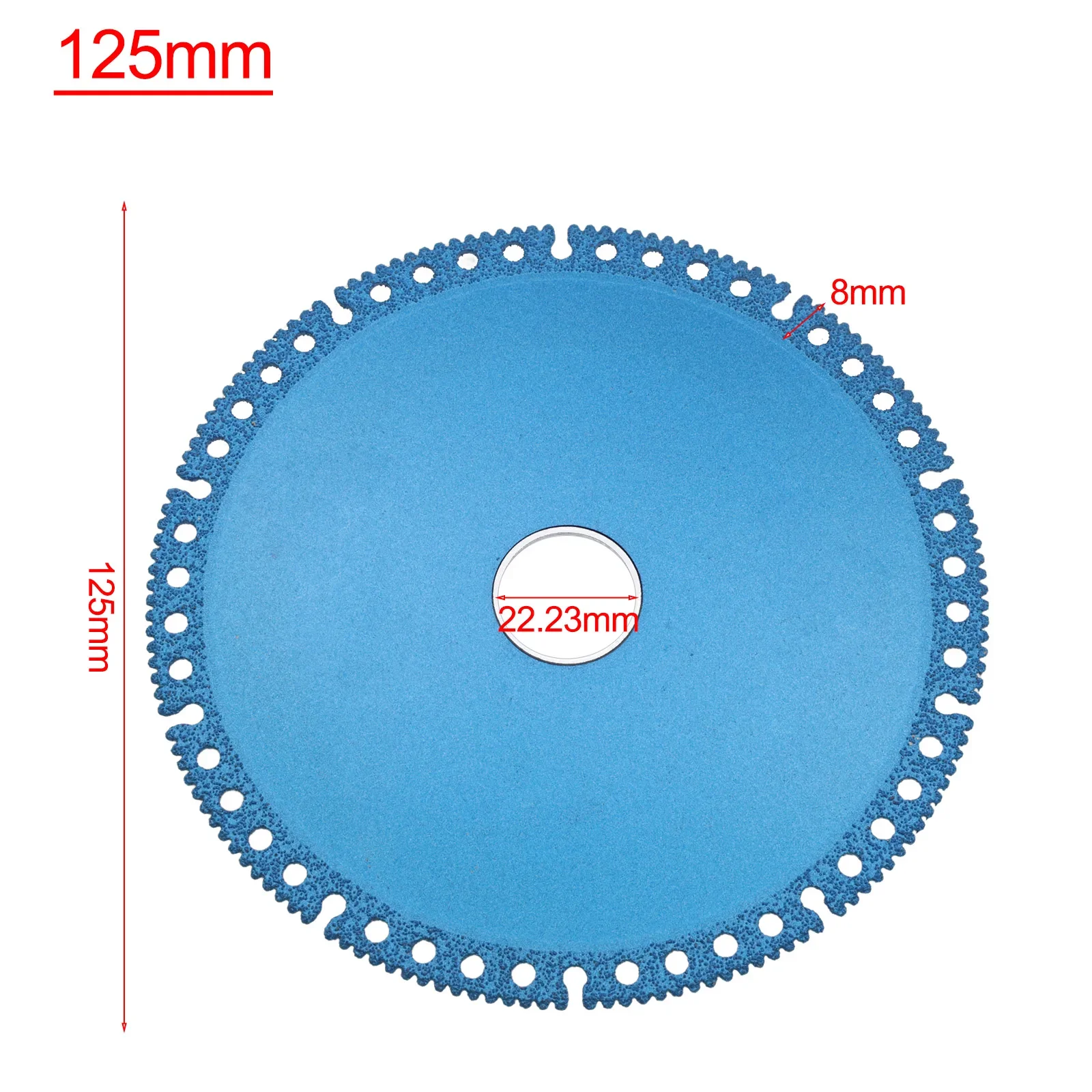 Lama per sega diamantata In lega di alluminio lama per disco da taglio 10cm/3.93 In 1x composito verde multifunzione durevole