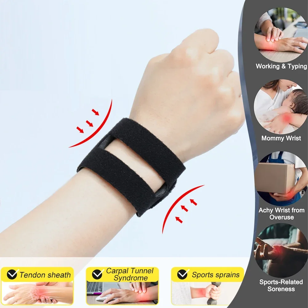 1pc tragbare verstellbare dünne Schmerzen Armband Klammer Verletzung TFCC Tränen verletzung Klammer Sport Yoga Soft Ulnar Fix Armband