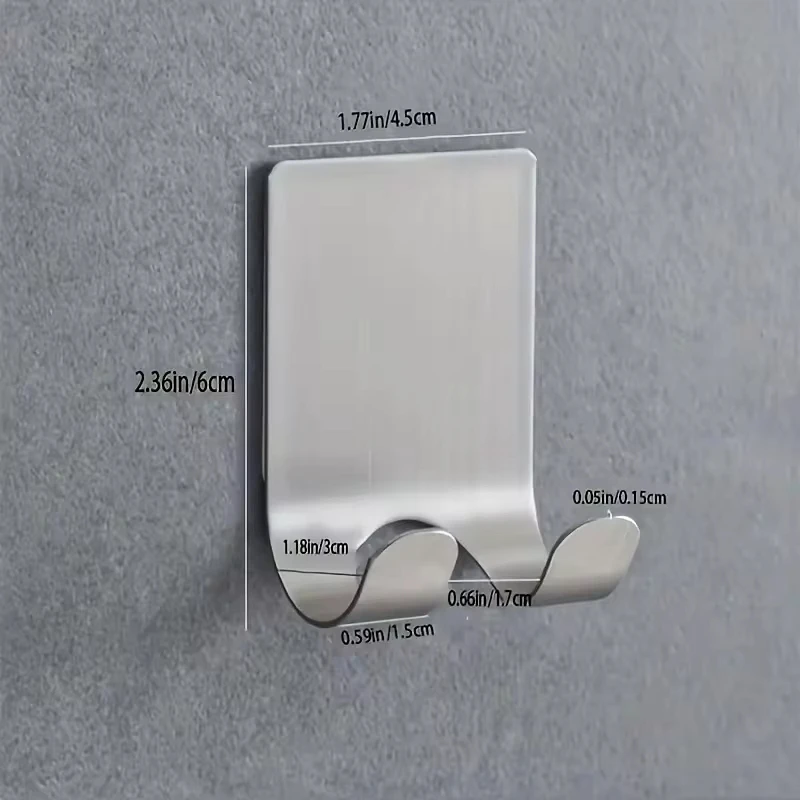 الفولاذ المقاوم للصدأ الحلاقة حامل الرجال الحلاقة حامل تخزين هوك جدار رف الحلاقة حامل اكسسوارات المطبخ الحمام #2