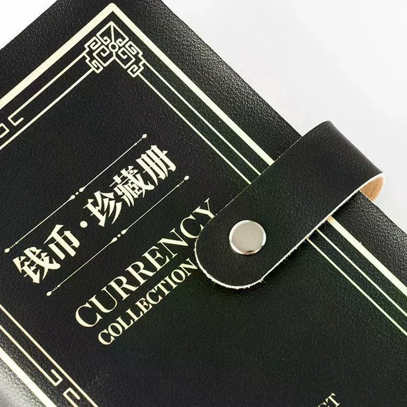 50pcs Large Capacity Banknote Collection Book For Collecting Paper Money