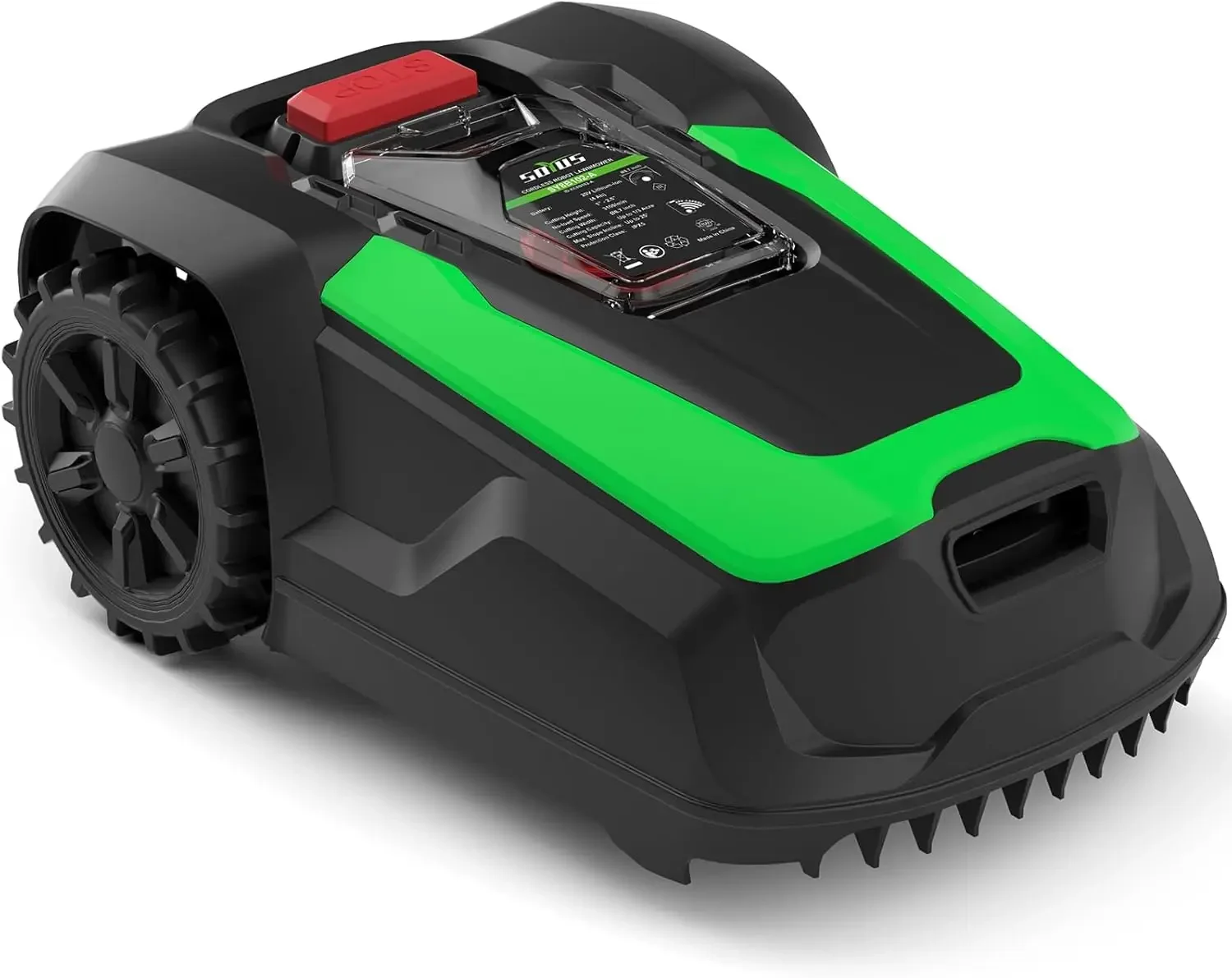 Robot Lawn Mower, Automatic Robot Mower APP Controlled with Schedule, Self-Charging, Bluetooth/Wi-Fi Connected Robotic Law