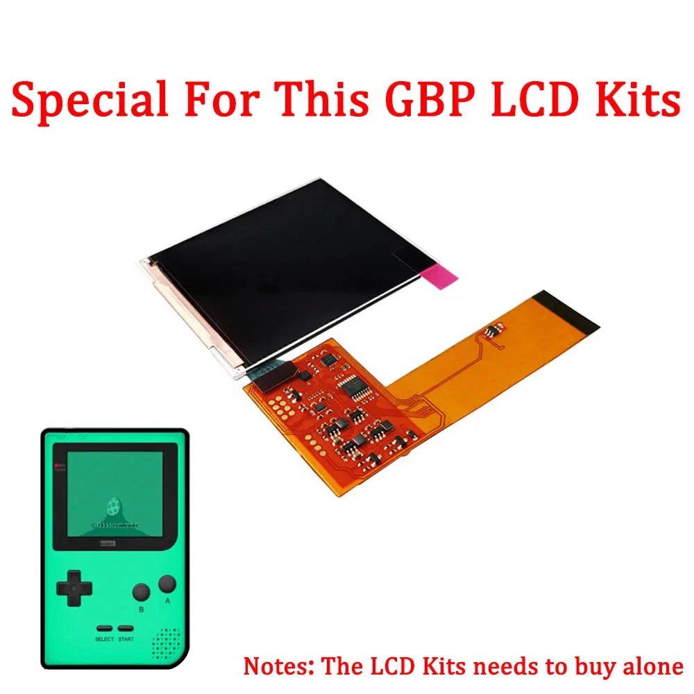 جديد قبل قطع IPS شل الحال بالنسبة لgbp IPS LCD شاشة أطقم 10 ألوان مخصصة ips الإسكان شل مع وسادة مطاطية موصل الأصلي