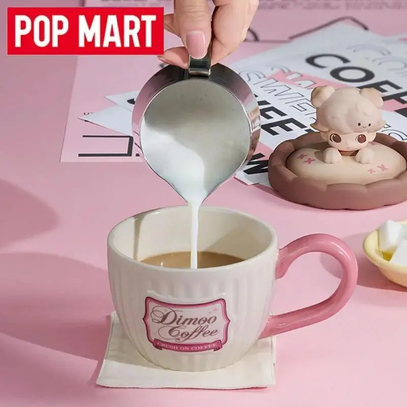 البوب مارت ديمو سحق على القهوة سلسلة فنجان القهوة العصرية صندوق أعمى لعبة لطيف أنيمي القدح المألوف تأثيث المنزل الطرفية هدية