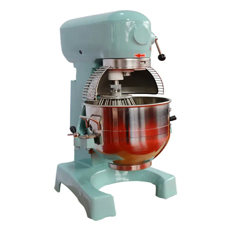 Commercial 10L Dough Mixer and Beater - Automatic Kneading and Beating Machine for Bakeries