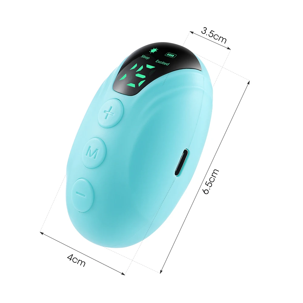 Handheld Sleep Device Massage Mini Portable Sleep Aid Artifact Hypnosis Machine Smart Sleeper EMS Pulse Stimulation USB Charging