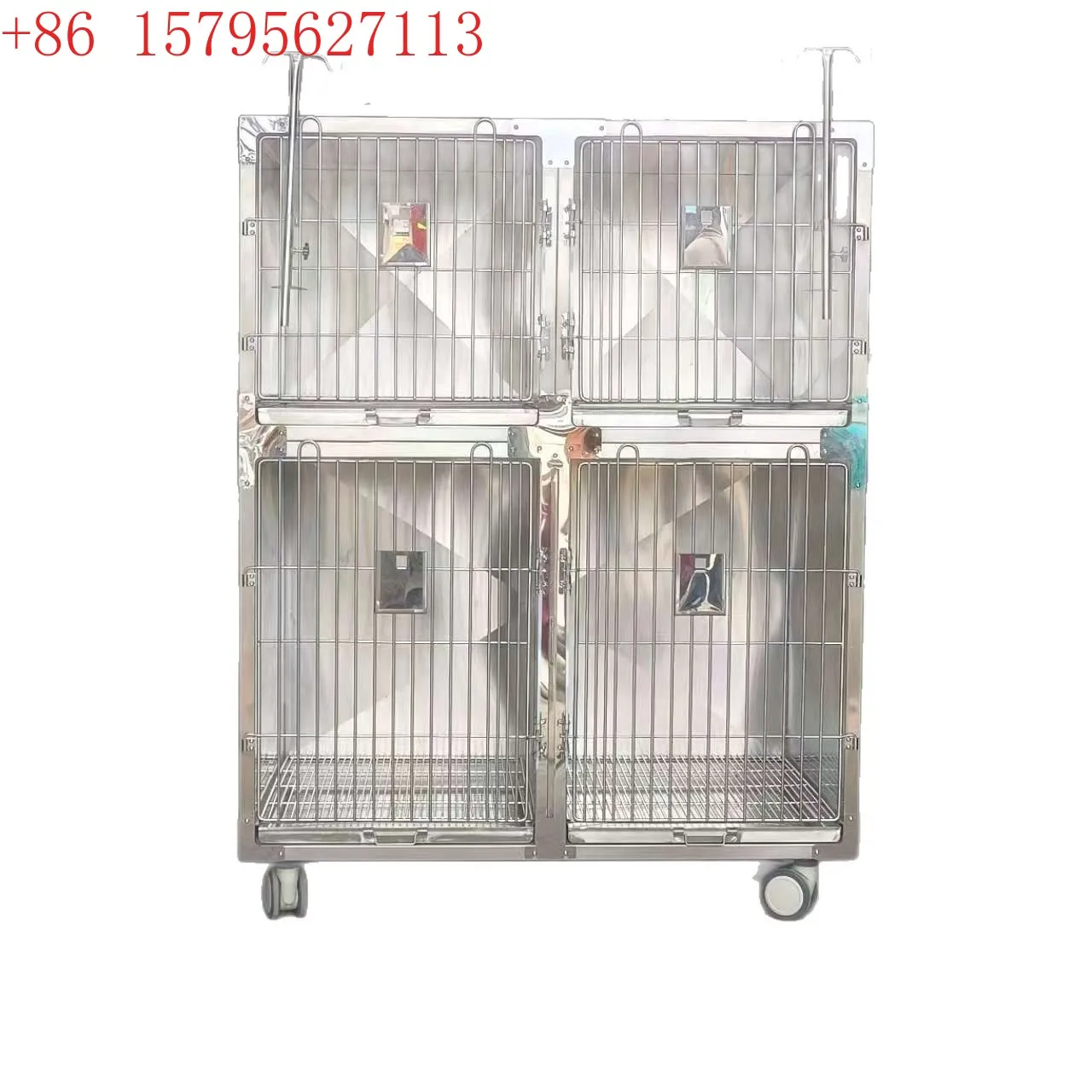 

Клетка для домашних животных из нержавеющей стали 304, больница для домашних животных, клетка для пациентов, клетка для собак