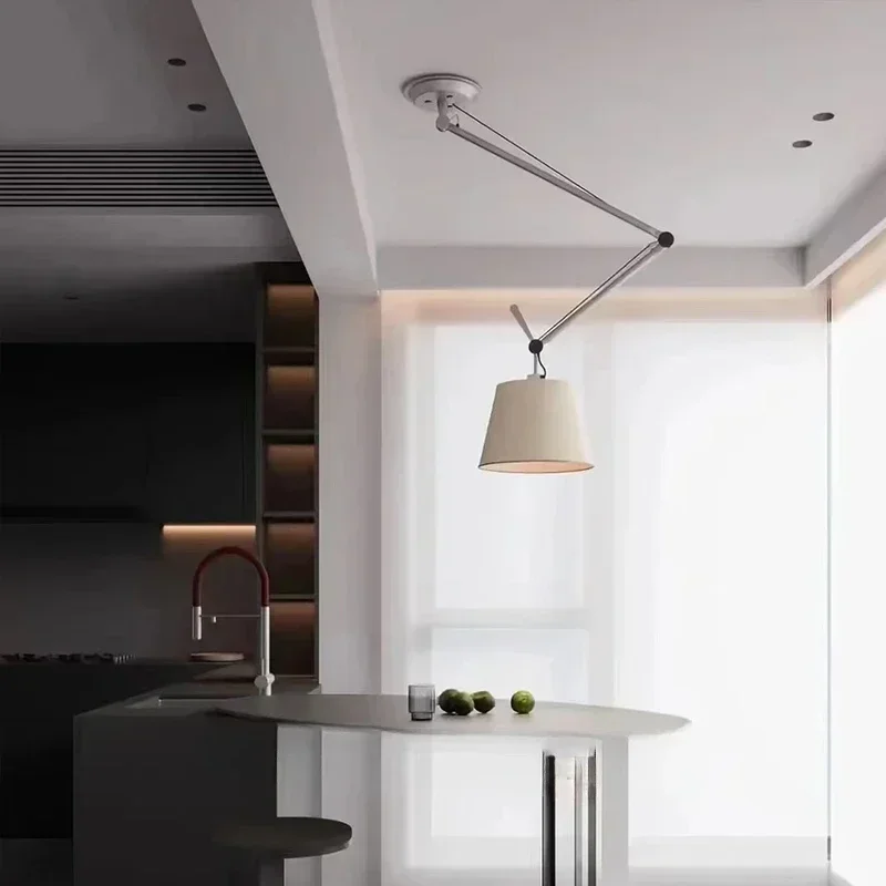 Italiaanse Artemide Long Pole Rocker Restaurant Kroonluchter Studie Verplaatsbare Designer Studio Hanglamp Verlichting voor woonkamer