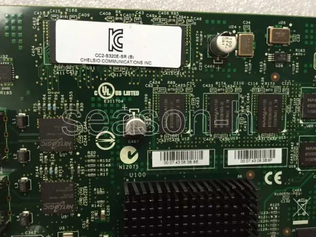 110-1082-30 Dual-Port 10Gbps PCI-E FC SFP  network card