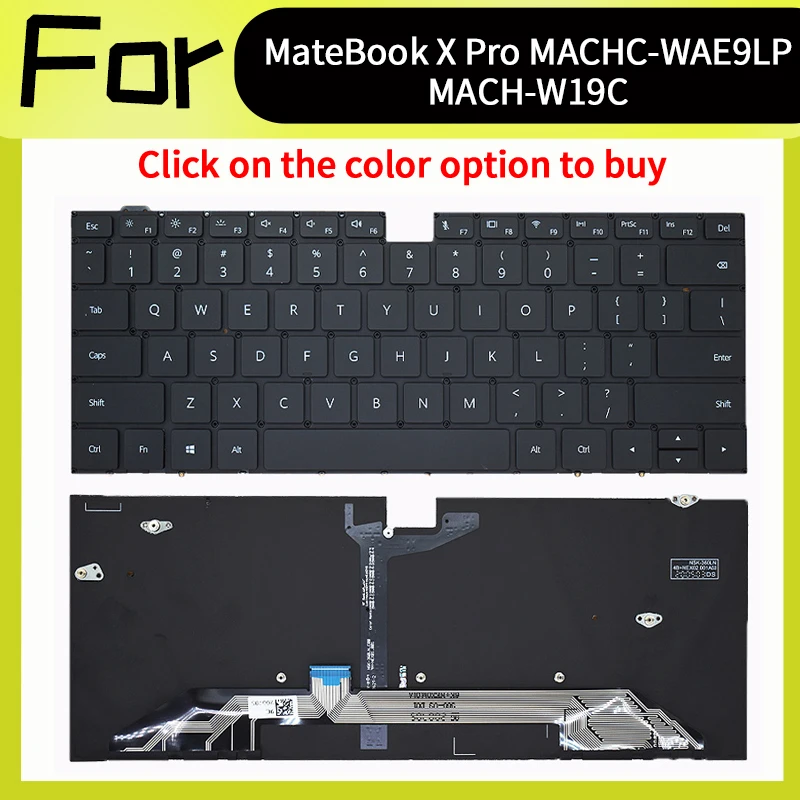 

Новая американская клавиатура для MateBook X Pro MACH-W19 W29 W09 W19C W29BL MACHR-W19L MACHD-WFE9 MACH-WAH9LP W19C W29BL