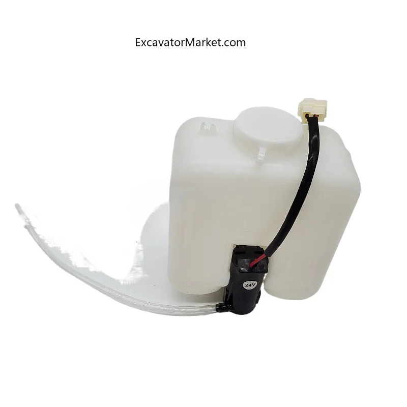 Excavator Parts For ZAX 120 200 240-3/5/6 Kobelco 200 250-6/8 wiper spray kettle auxiliary water tank excavator accessories