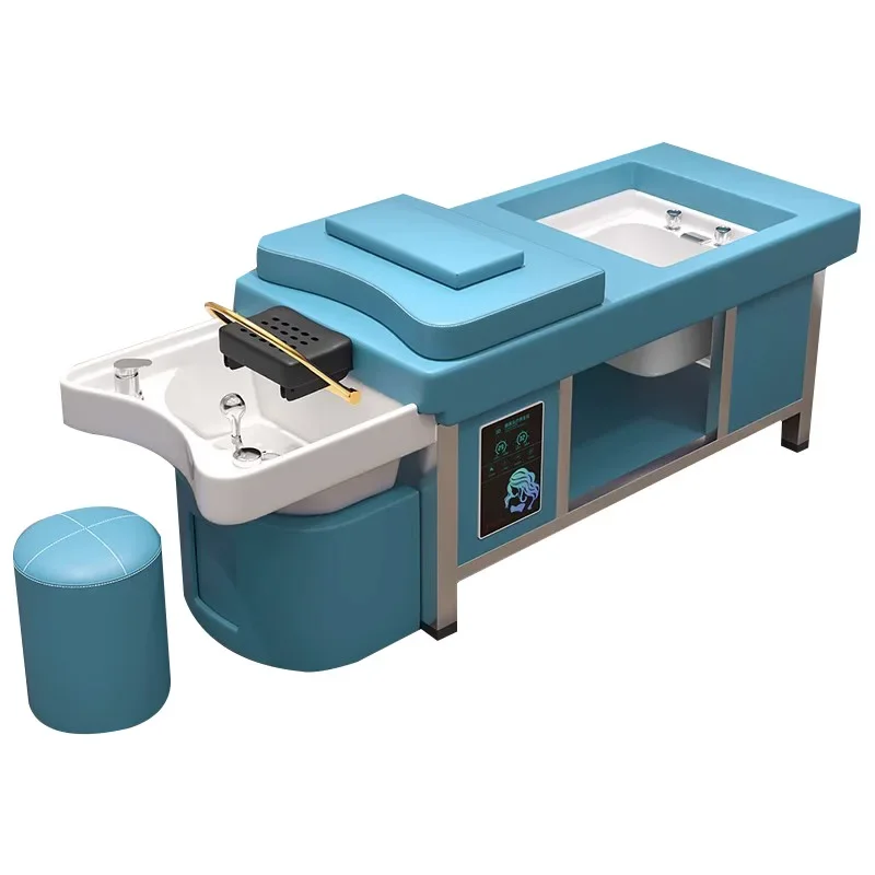 CX Multifunctional Shampoo Bed Hair Salon Barber Shop Special Water Circulation Fumigation Head Treatment Bed