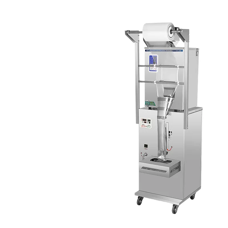 Auger Filling Sealing Machine Automatic for Tea Seed Powder Herb Grain Hardware Food Medicine Quantitative Packing
