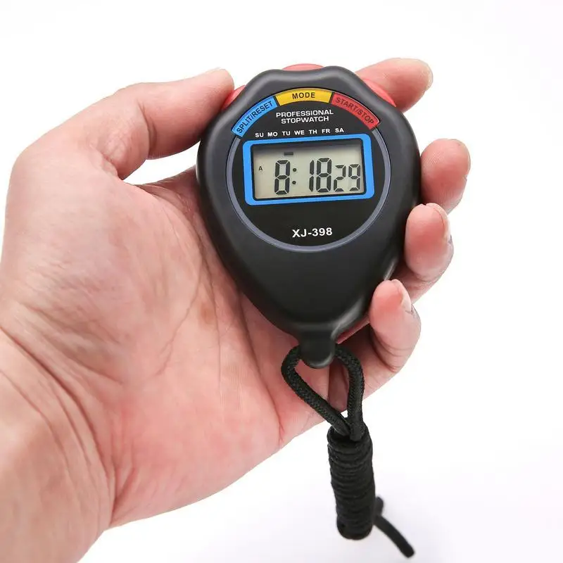 Digital Sports Stopwatch Electronic Sports Timer for Fitness Accurate Measurement Time Management Tool for Baking Sports