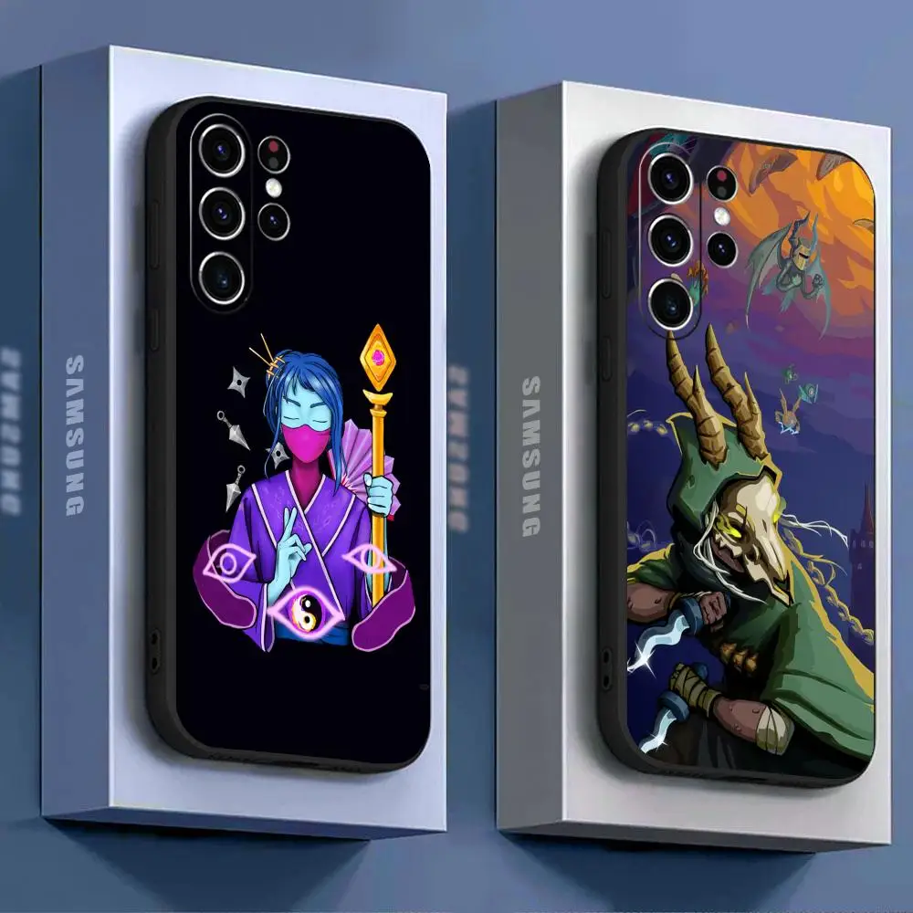 Game Slay The cool Spire 2 Phone Case For Samsung Galaxy S26 S25 S24 S23 S22 S21 S20 Plus Ultra Soft Black