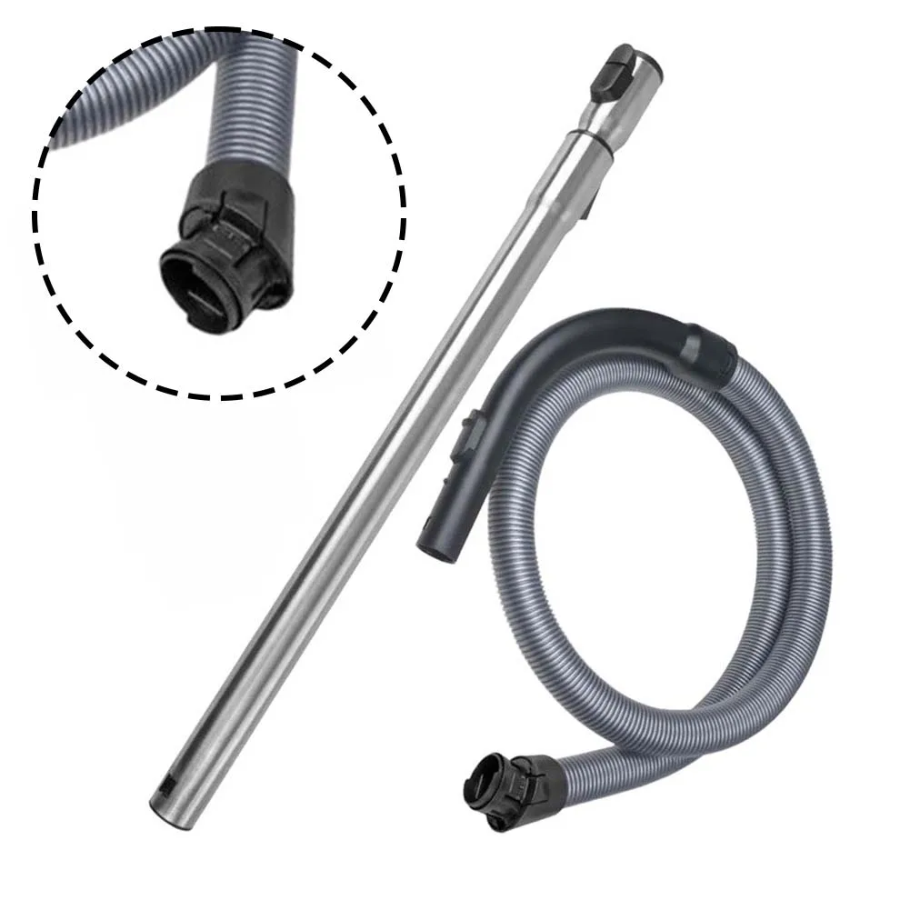 Für Miele C1 C2 C4 Staubsaugerschlauch mit Griff, Teleskoprohr, Ersatzteil, Hochleistungs-Wellrohr für die Reinigung
