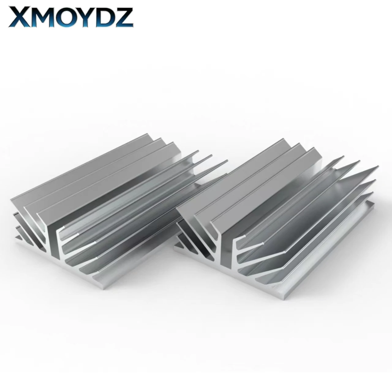 Anodized Aluminum Heat Sink 120*50*194mm Class A Amplifier Chassis Radiator High Efficiency Cooling for DIY Audio Amp PCB Box