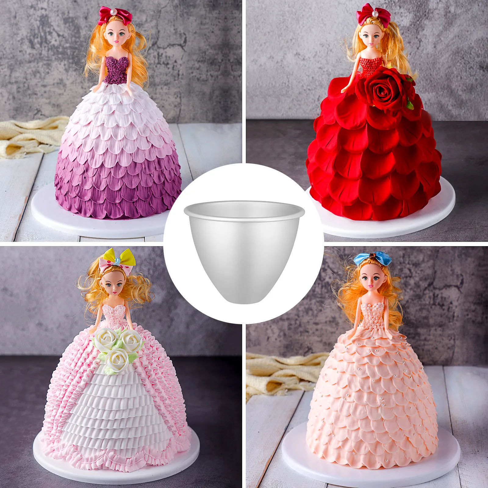 6 Inch Cake Mold Aluminum Nons - Muffin Tin Nonstick ulasan dan harga