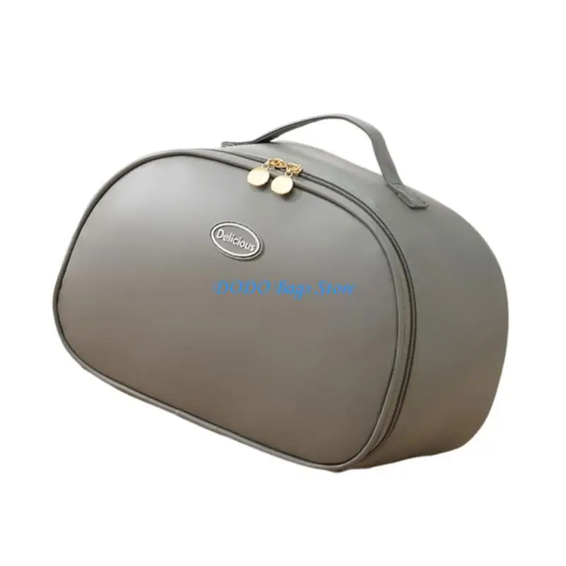 

Изолированная сумка для обеда большой емкости, ланч-бокс из искусственной кожи, органайзеры на молнии, сумка для еды для работы,