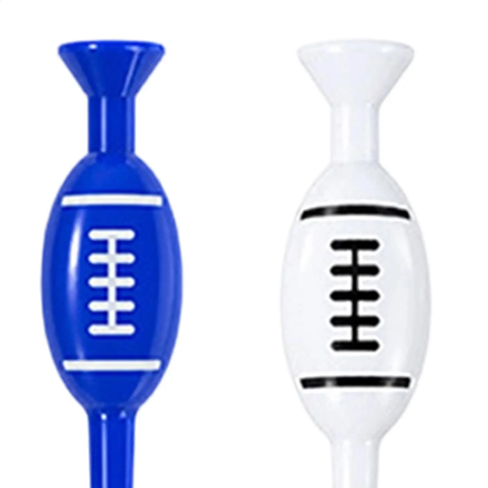 Long Golf Tees 10 Piece Football Shape Sport Training Equipment Professional Golf Tees For Enhanced Durability & Stability