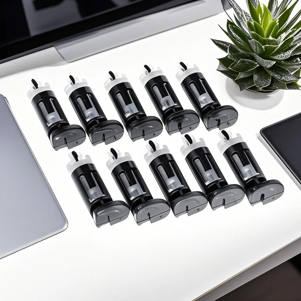 10 Uds 775 CPU disipador de calor Pin de montaje tornillo de empuje de plástico ventilador de refrigeración Clip de montaje