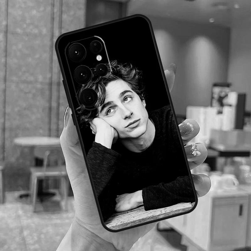 티모티 샬라메 배우 폰 케이스 삼성 갤럭시 S25 S24 S23 S21 S20 S22 울트라 S9 S10 플러스 S25 FE 백 커버