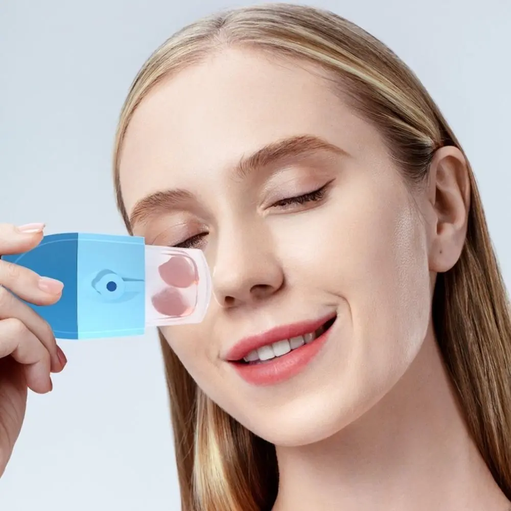 

High Quality Reusable Face Ice Cube Mold Facial Skincare Tool Cube Mold Silicone Cryotherapy Reusable Massager Roller Face