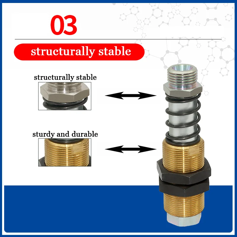 Support doré à ventouse pour Robot tampon, support robuste Fste-G1/2-Ag-25, M30 x 1.5