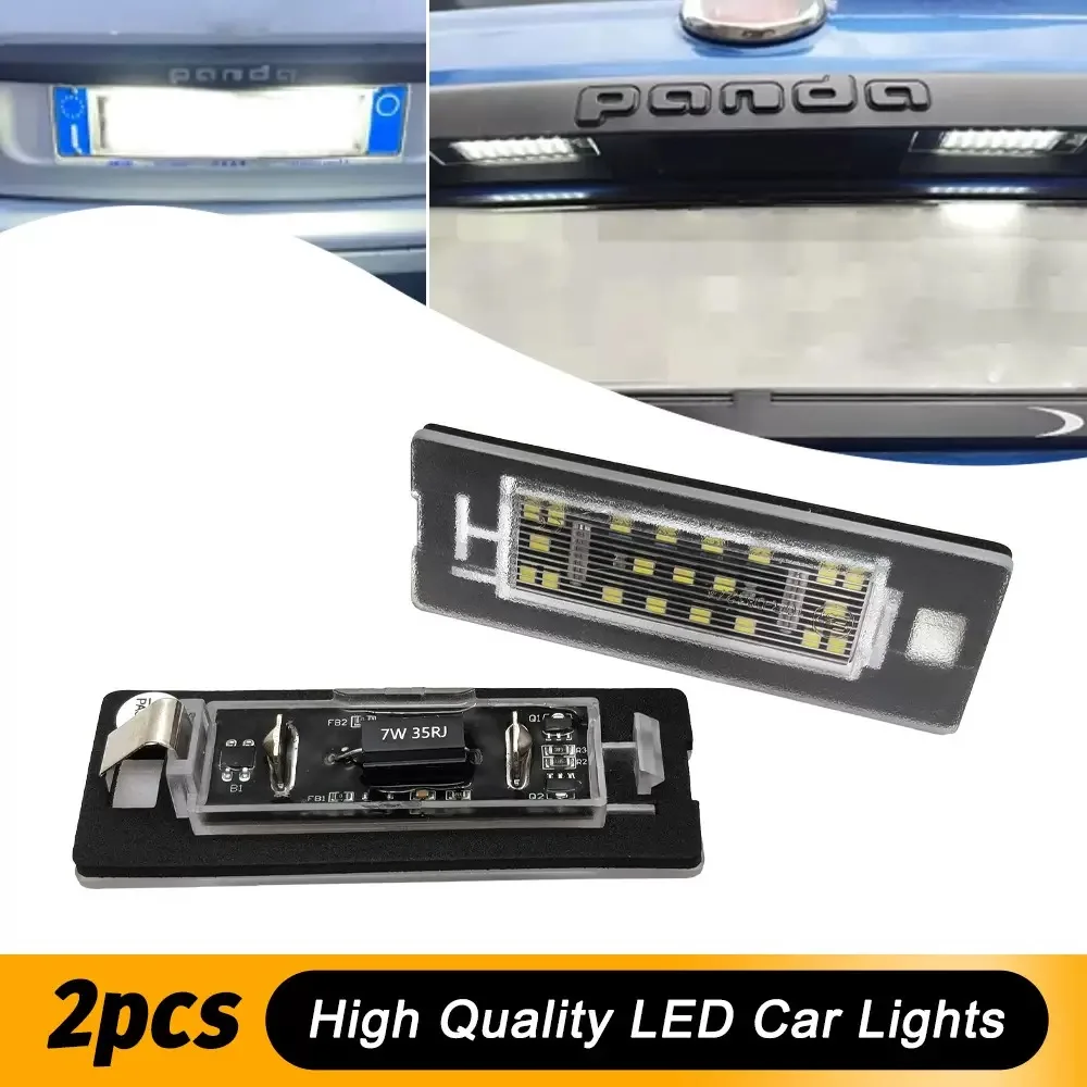 

For Peugeot Boxer Bus Box 2006-2014 2015 2016 2017 2018 2019 2020 12V LED Number License Plate Light Lamps White Led CANBUS