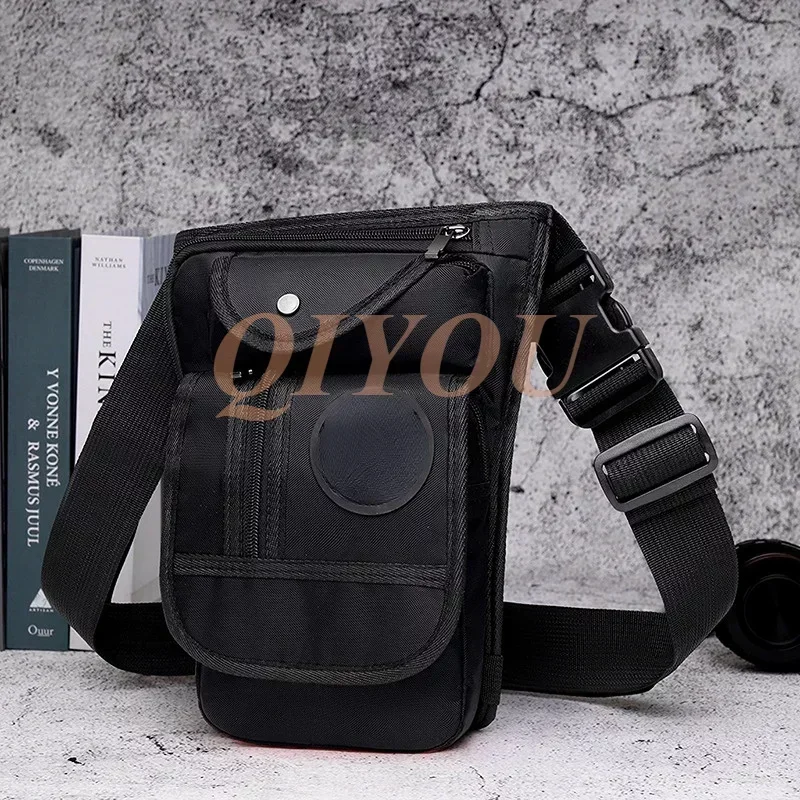 High Quality Men's Oxford Drop Leg Bag Military Motorcycle Multi-purpose Messenger Shoulder Bags Belt Hip Bum Waist Fanny Pack