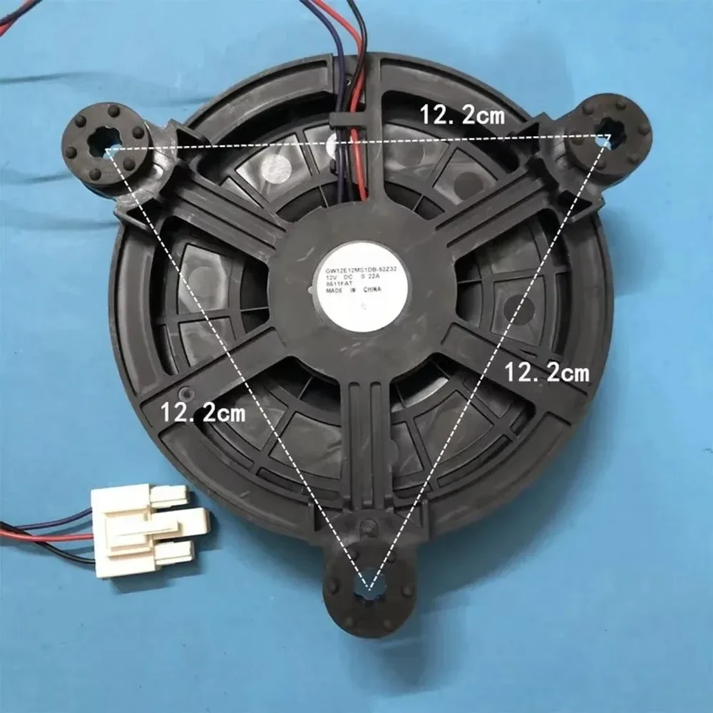 NEW 12V DC 0.22A Refrigerator Fan for Haier Freezer Cooling Fan GW12E12MS1CB-52Z32 GW12E12MS1DB-52Z32 Refrigerators Accessories
