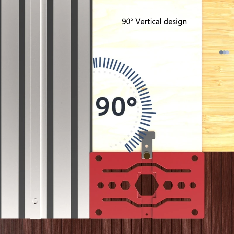 Track Sawing Guide Square 90 Degree Track Sawing Square Stop Guide