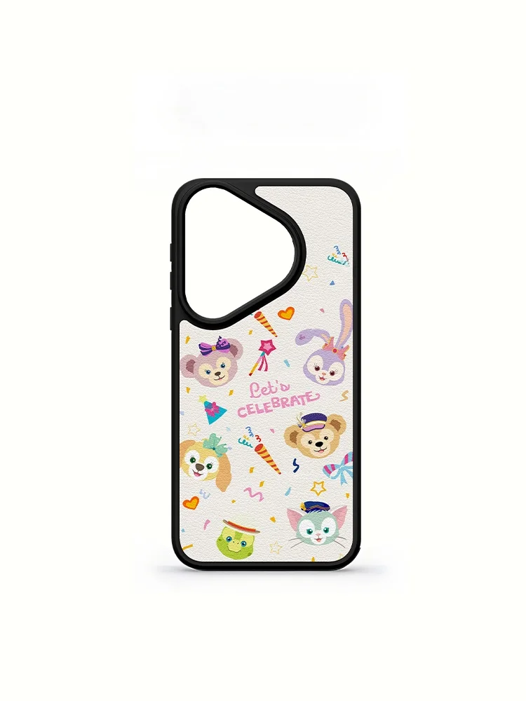 

QX Creative Star Daido Leather Pattern Pura70 pro Phone Case Women's High Quality Fashionable Cute Small Mate60 ...