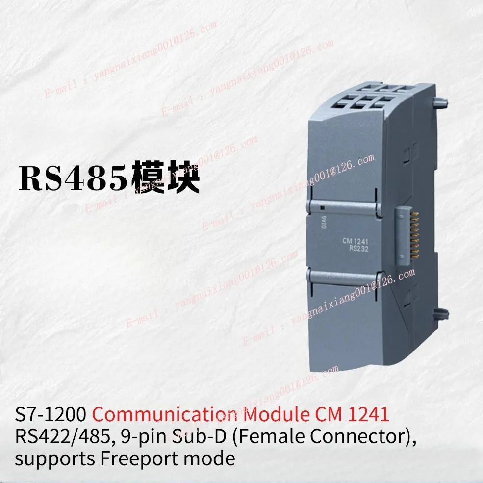 

RS485 Modules S7-1200 Series PLC CM1241/6ES7241-1CH32/1AH32/1CH30-1XB0-0XB0 Communication Parts