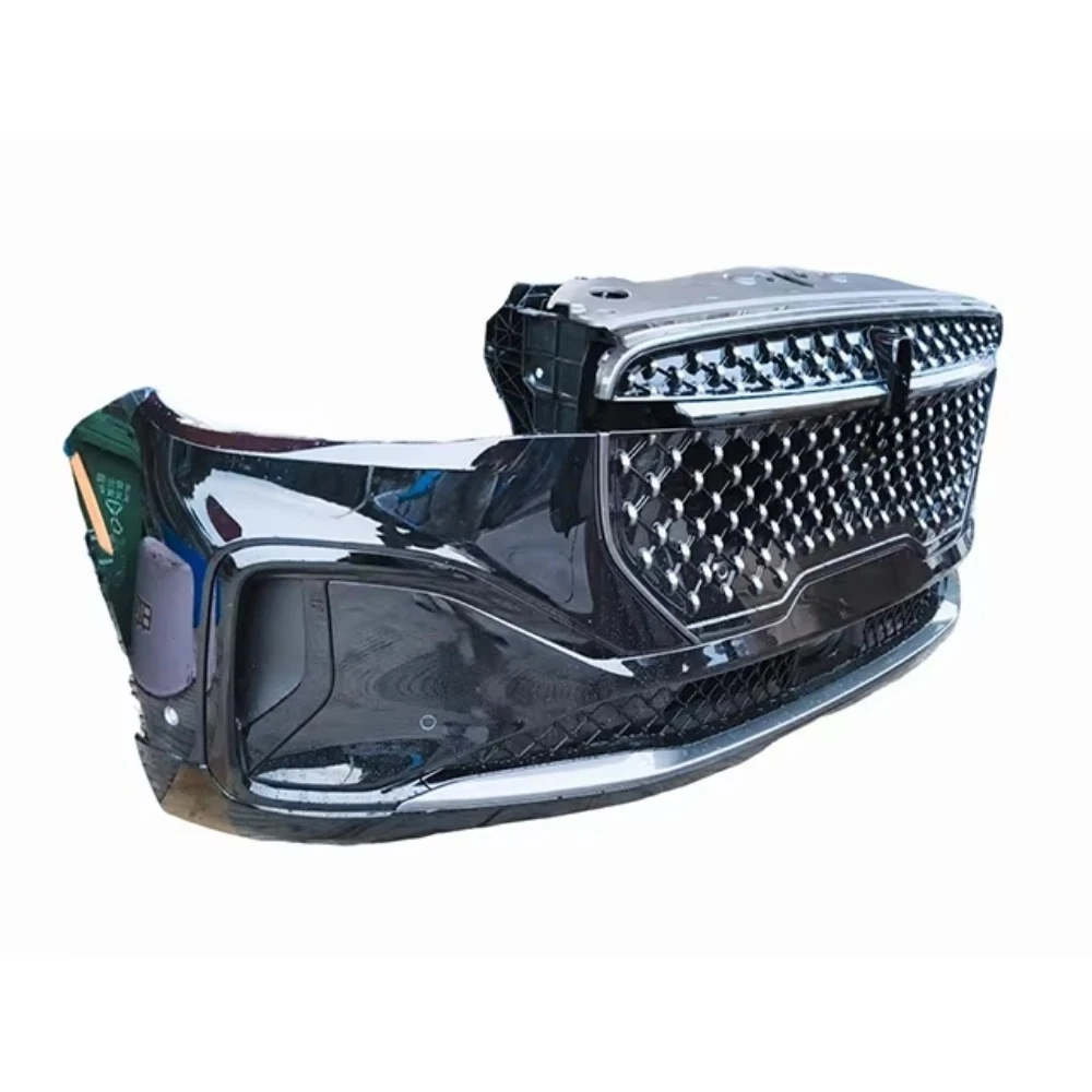 U540 2023-2026 Front Bumper Kit Full Luxury Edition Diamond Grille LED Headlights Parking Sensor for Lincoln Nautilus
