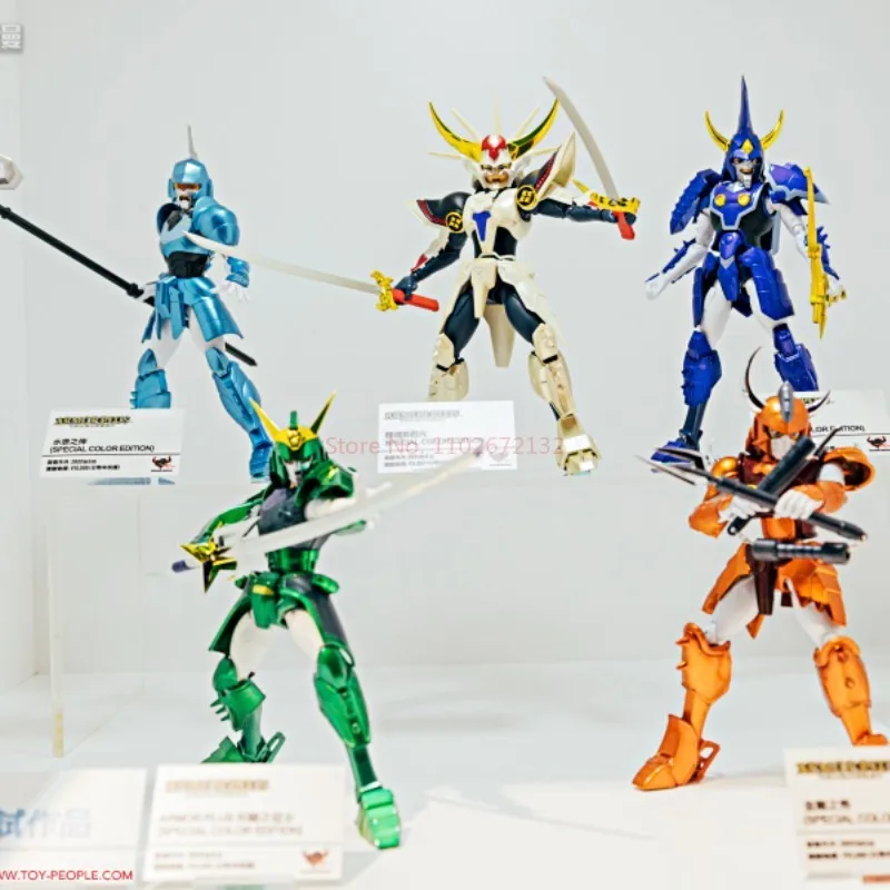 Original Bandai Yoroiden Samurai Troopers Ronin Blaze Flame God In Stock Anime Action Collection Figures Model Toy Cool Gifts