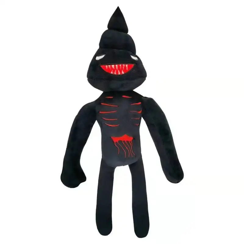 SILENT SIREN マスコット Siren Head Plush Toy para crianças, gato preto e cachorro, Plushie