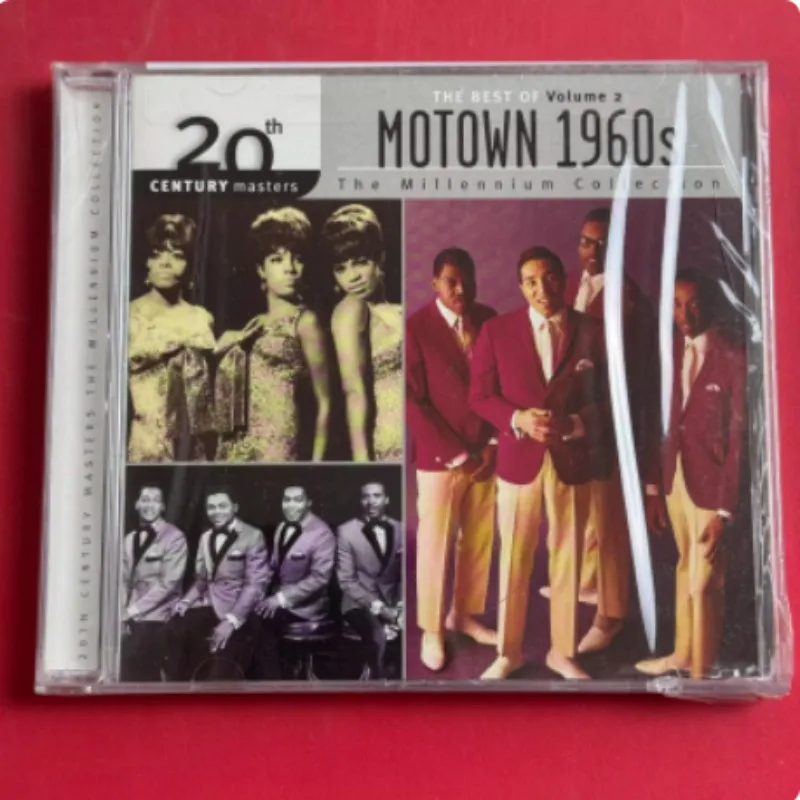

CD Classic Soul & R&B Album Various Artists Music CD Motown 1960s Greatest Hits Vol.2 Music Record Cosplay Soundtracks Box Gift