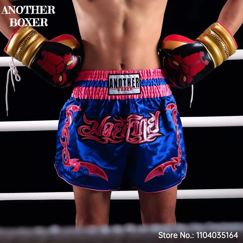 Muay Thai Shorts Stylish Thai Boxing Shorts Men Women Kids BJJ MMA