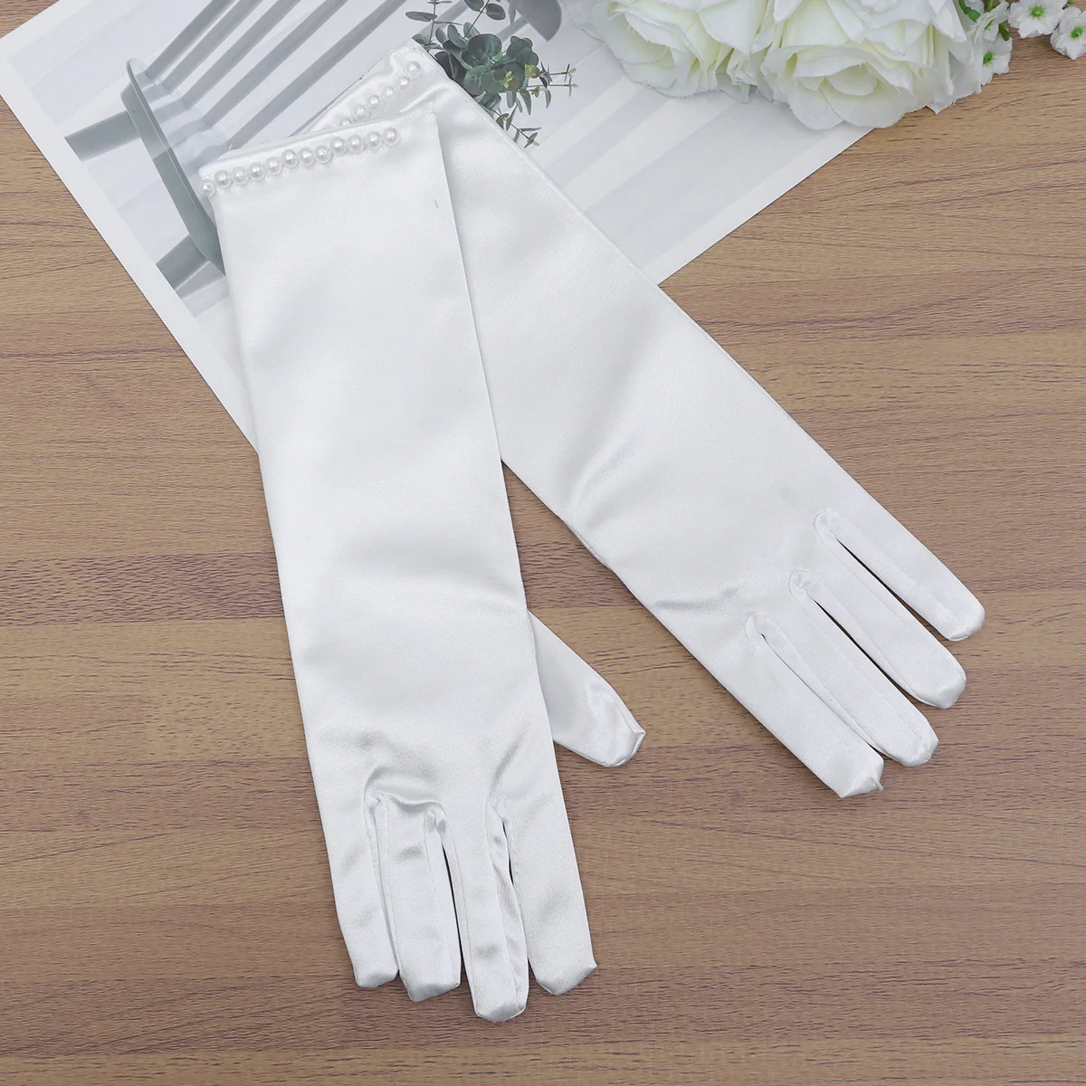 Рисунок 5 - 1 пара свадебных длинных атласных