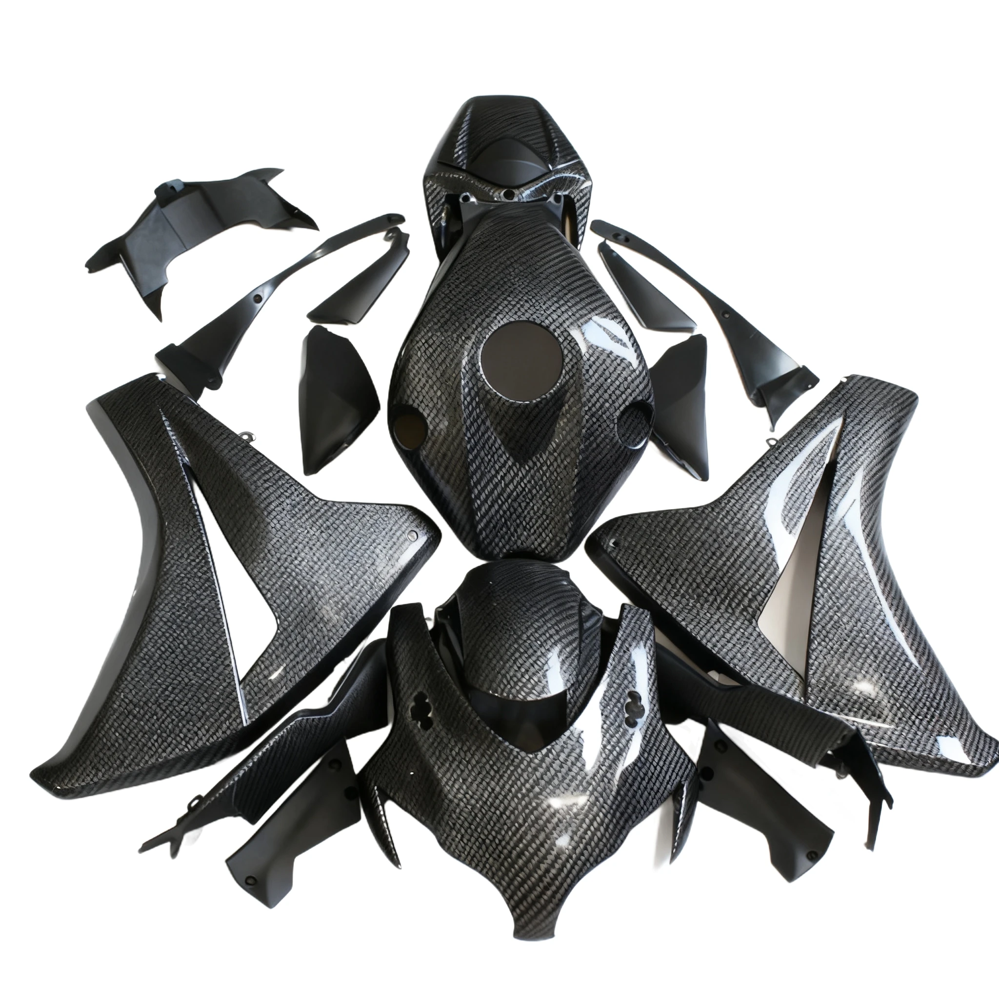 ABS Plastic Carbon Fiber Color Motorcycle Fairing Panel Cowling for Honda CBR1000RR 2008-2011 Front Side Rear Bodywork Protector