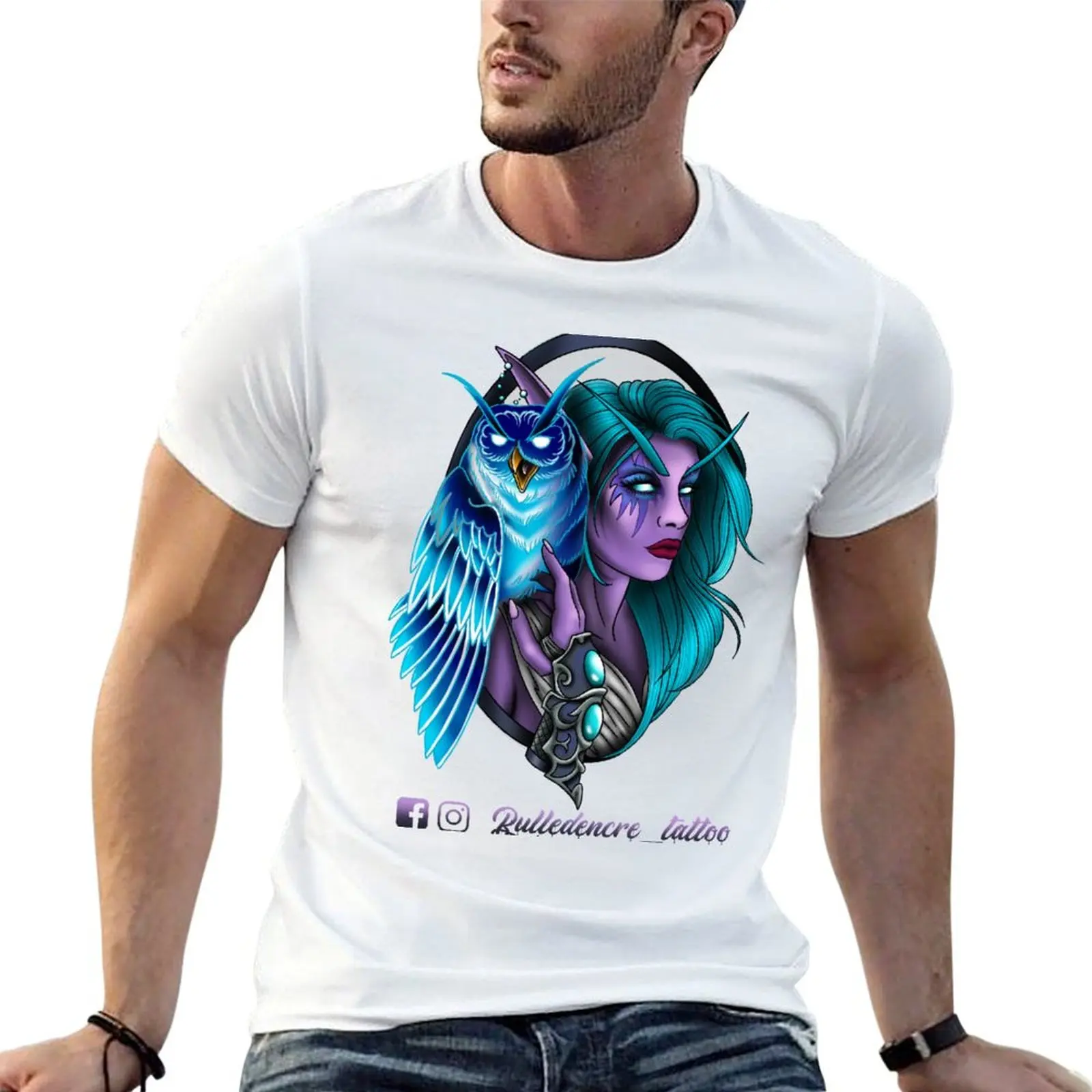 

Tyrande - WoW T-Shirt man t shirt luxury t shirts for man slim fit T-Shirt