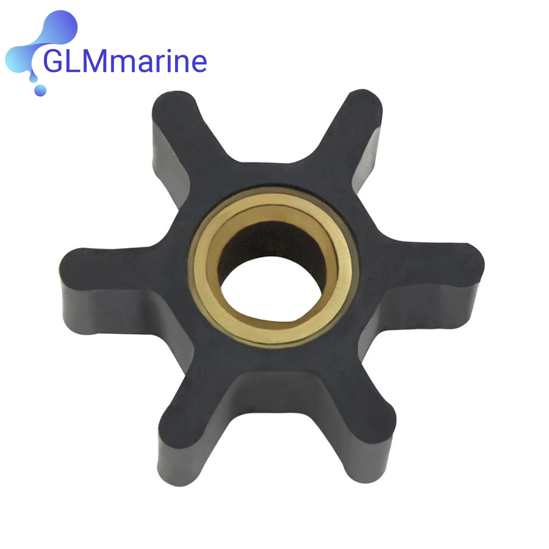 Impeller 128176-42071 For Yanmar 1GM 1GM10 Marine Engine Water Pump 128170-42070 Replace CEF 500113