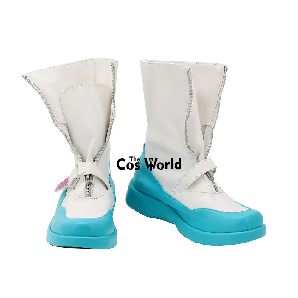 Miku mit Solwa Anime anpassen Cosplay Schuhe Stiefel