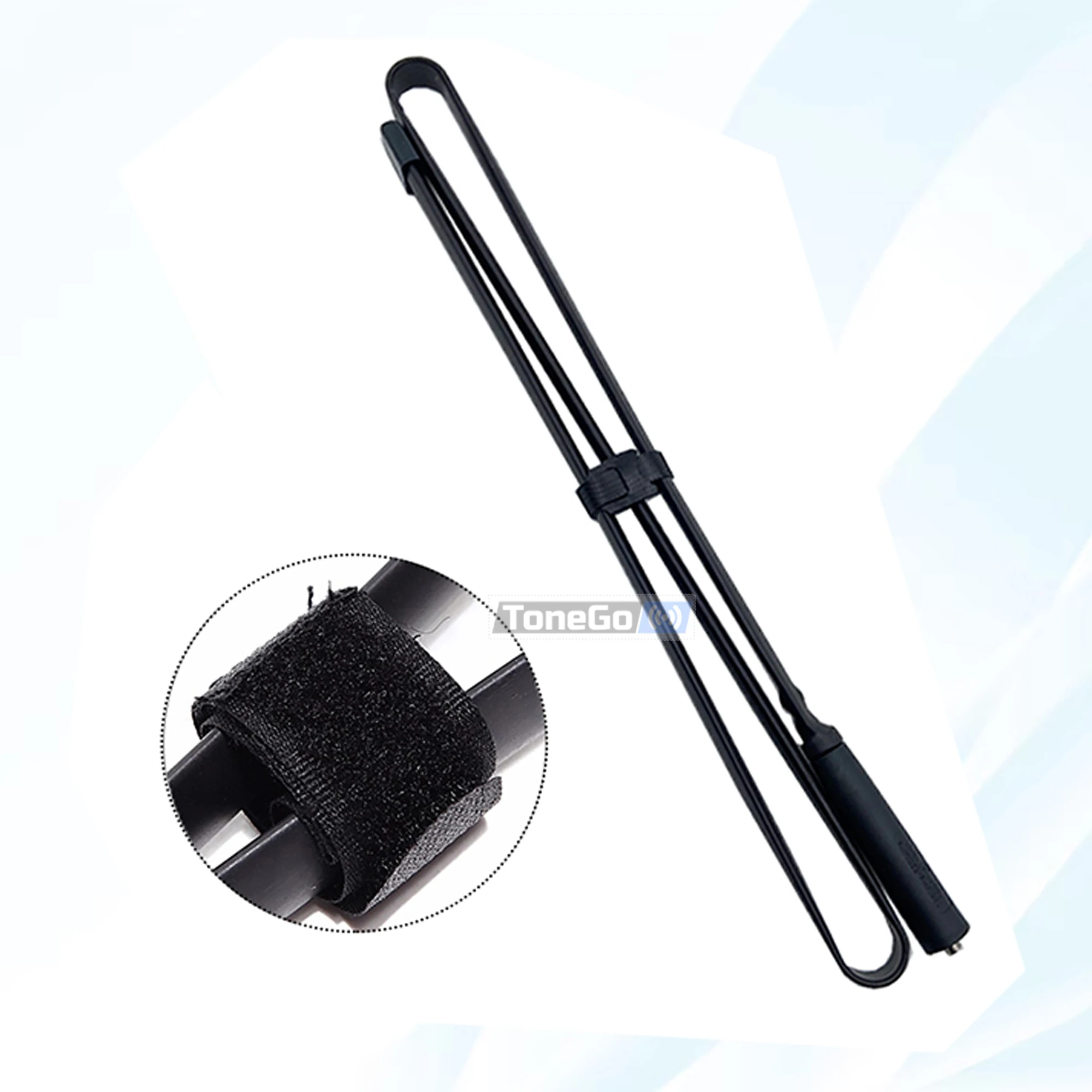 CS هوائي تكتيكي SMA-أنثى ثنائي النطاق VHF UHF 144/430Mhz قابل للطي لراديو Baofeng DM-32 UV-32 DM-1701 QuanSheng UV-K6 TK118