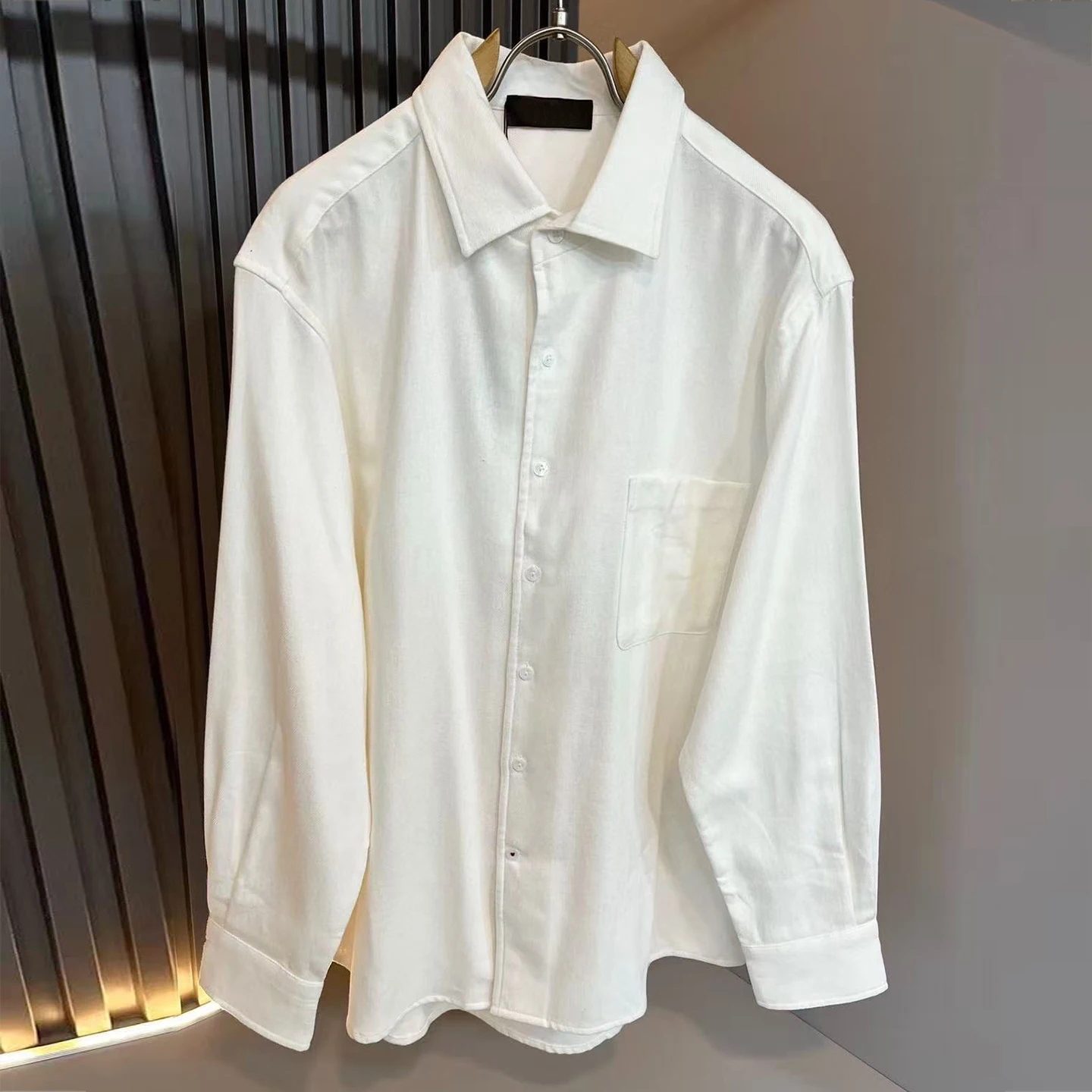 

LP 25aw Pocket Business Casual Long Sleeve Anti-Wrinkle Men's Shirt