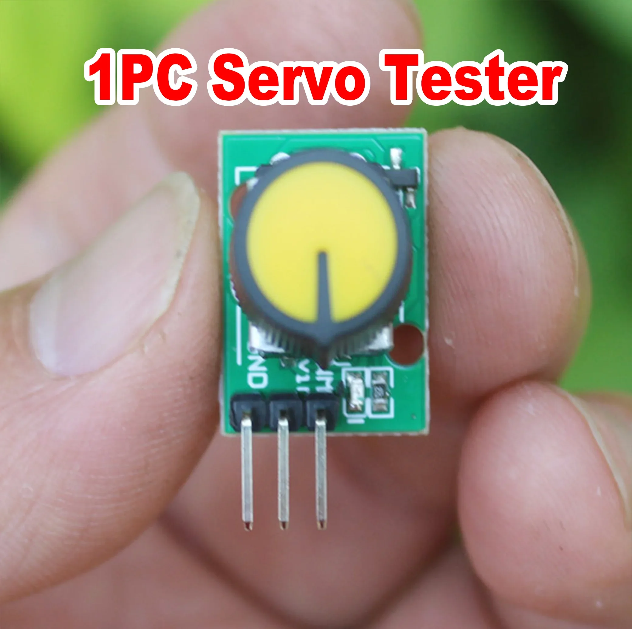 1PC Mini 2S-6S DC 5V-26V Simple Servo ESC Tester Motor DIY Steering Gear Speed Controller Testing Module Booster Module