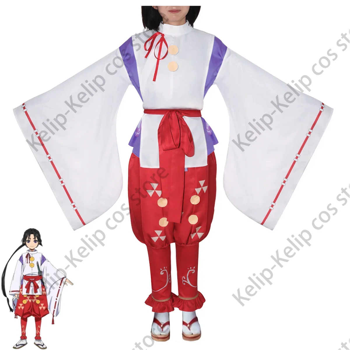 2024 New Anime Elusive Samurai Tokiyuki Hojo Cosplay Costume Chojumaru Elusive Warriors Japanese Kimono Man Woman Halloween Suit