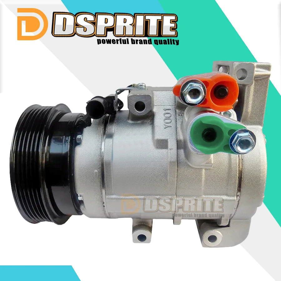 

977013E930 447260-6591 Компрессор переменного тока для кондиционера CO 10975C 4472608781 977013E850 для Kia Grand Carnival Hyundai Entourage