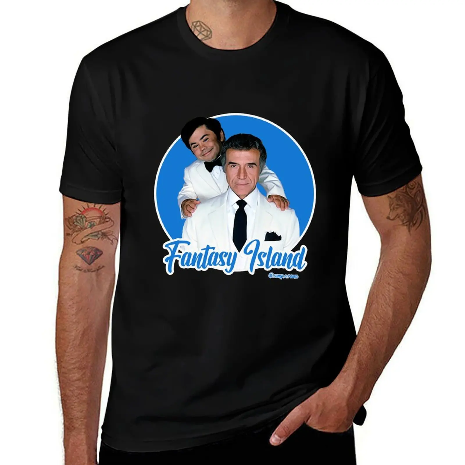 

Fantasy Island T-Shirt graphic tee shirt funny gifts oversizeds quick drying men clothing