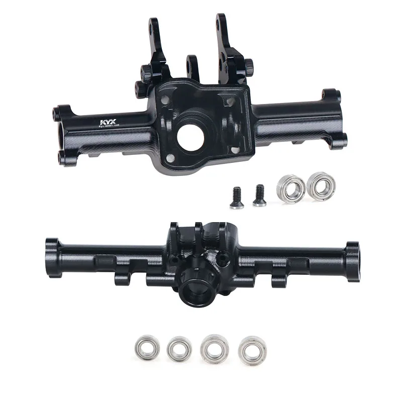 

CNC Aluminum Alloy Front and Rear Axle Housings for 1/18 RC Crawler Traxxas TRX4M TRX-4M Bronco Defender Upgrade Parts